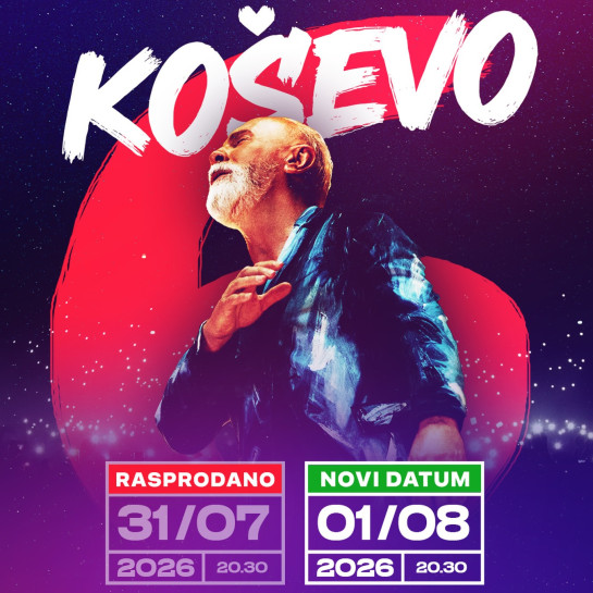 Moja divna, divna publika. Nemam riječi, osim da bez vas ovo ne bi bilo moguće. Ovo je naše ljeto. Vidimo se i 31. i 1. na Koševu! ❤️

🎫 Ulaznice za 01/8 u prodaji od ponedjeljka, 13/4 ➔ 𝑳𝑰𝑵𝑲 𝑰𝑵 𝑩𝑰𝑶