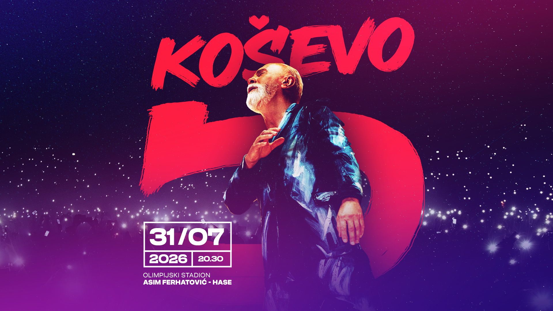 Dino Merlin @ Stadion Koševo